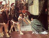 Sir Lawrence Alma-Tadema Proclaiming Claudius Emperor painting